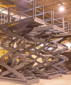 Bàn nâng thủy lực 3 chữ X xếp chồng 1 đến 10 tấn