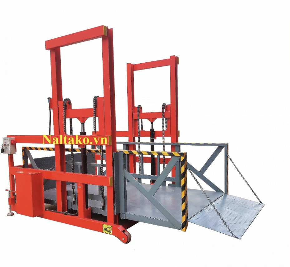 Cầu Dẫn Di Động Tải Trọng 2 Tấn 2 Cầu Dẫn Di Động Tải Trọng 2 Tấn 2