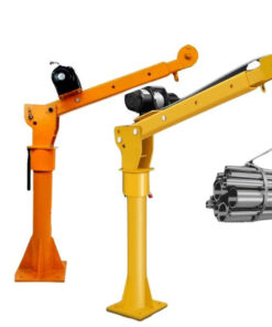 500kg truck-mounted rotating crane frame with heavy-duty steel structure