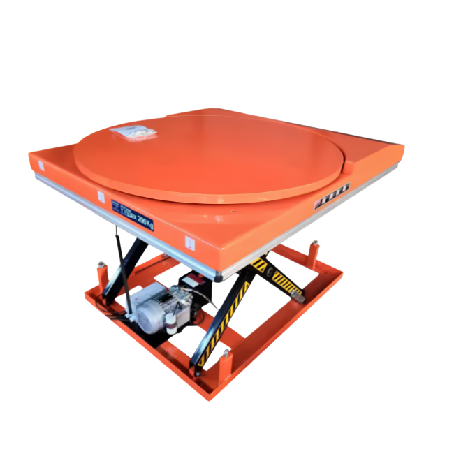 360-Degree Rotating Stage Lift Table, 1.3m High 2 360-Degree Rotating Stage Lift Table, 1.3m High 2