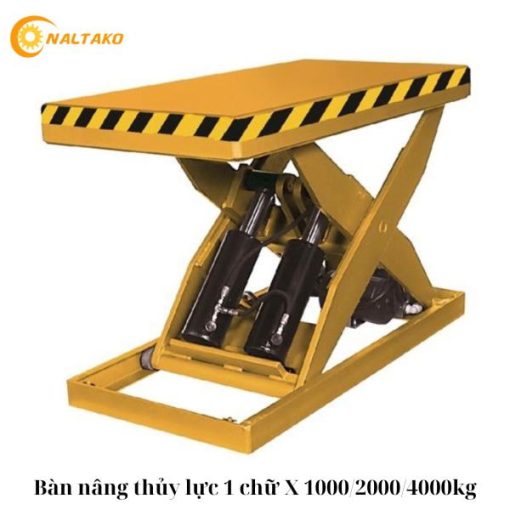 Bàn nâng thủy lực 1 chữ X 1000/2000/4000kg