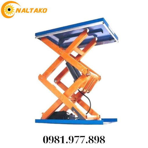 bàn nâng thủy lực 650kg