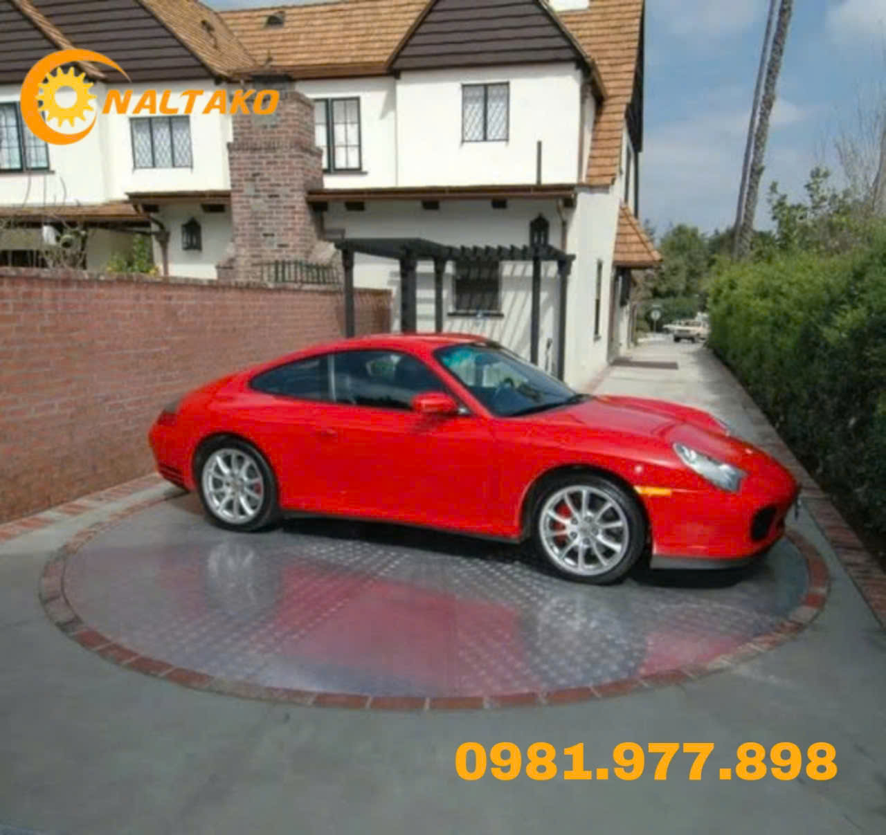 Bàn xoay xe ô tô Bàn xoay xe ô tô