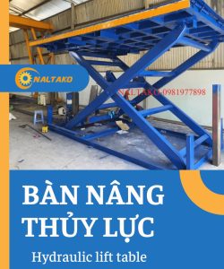 Catalog bàn nâng thủy lực của Naltako