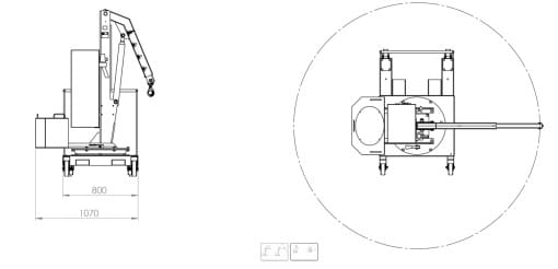 Cẩu Mini 200kg 5