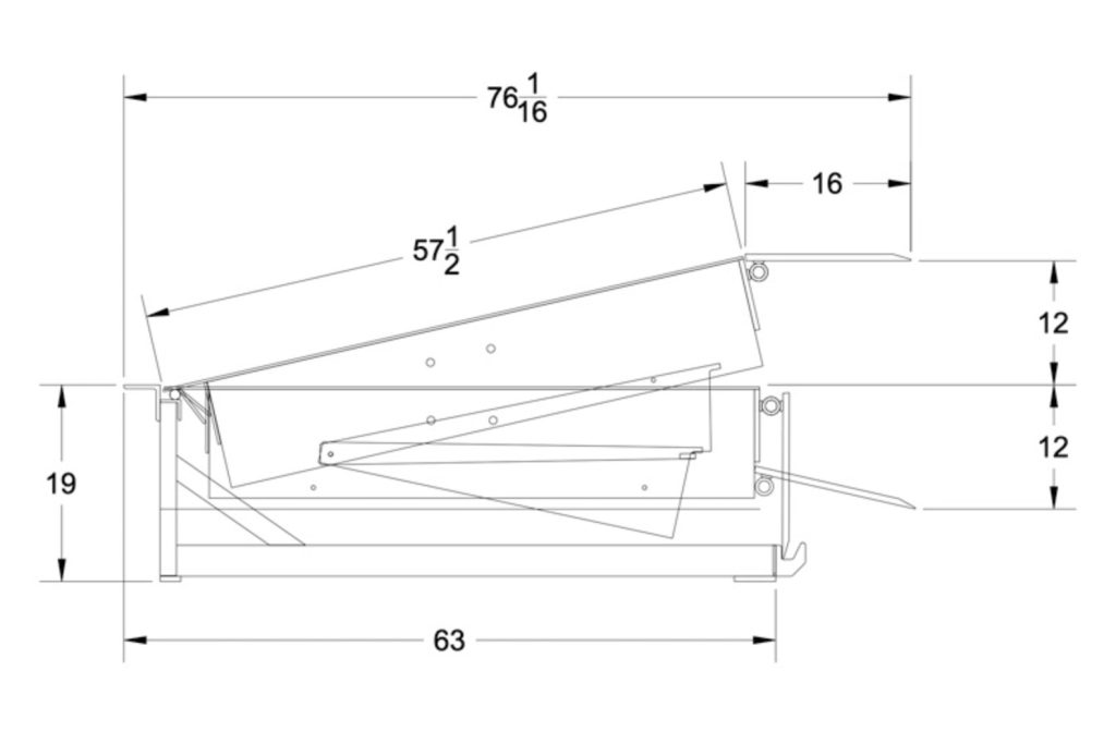 Dock leveler cad tham khảo