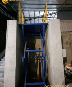 Thang nâng hàng chữ X – cắt kéo