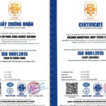 Giấy chứng nhận Naltako đạt chứng nhận ISO 9001:2015