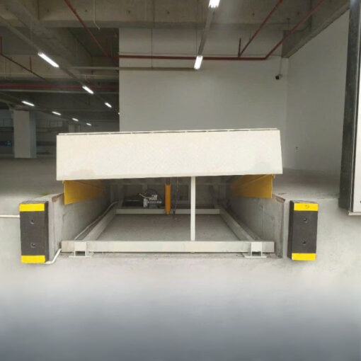 Sàn nâng thủy lực 8 tấn mặt sàn 2x2m
