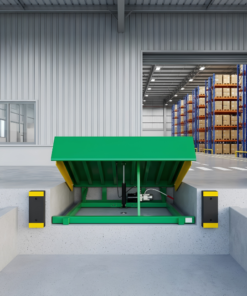 12-Ton Hydraulic Dock Leveler, 2x2m Platform