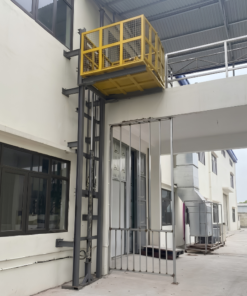 Thang nâng 2 trụ có kết cấu vững chắc