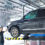 Thanh lý cầu nâng rửa xe ô tô