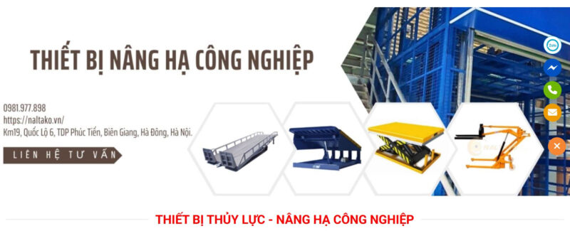 Naltako là nhà phân phối thiết bị thủy lực tại Đà Nẵng uy tín 