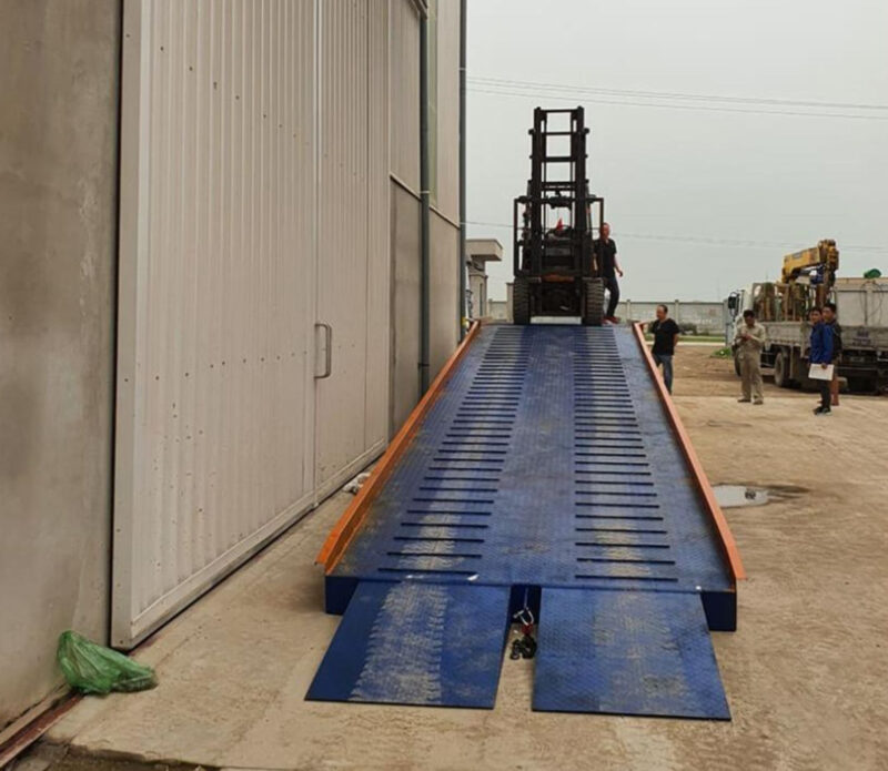 MBME thuộc top 10 đơn vị sản xuất cầu dẫn xe nâng uy tín tại Việt Nam