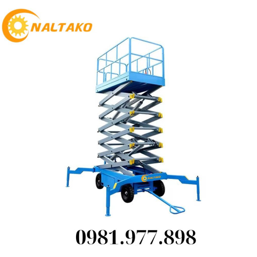 Xe nâng người cắt kéo 6m – 8m – 10m -12m – 14m 4