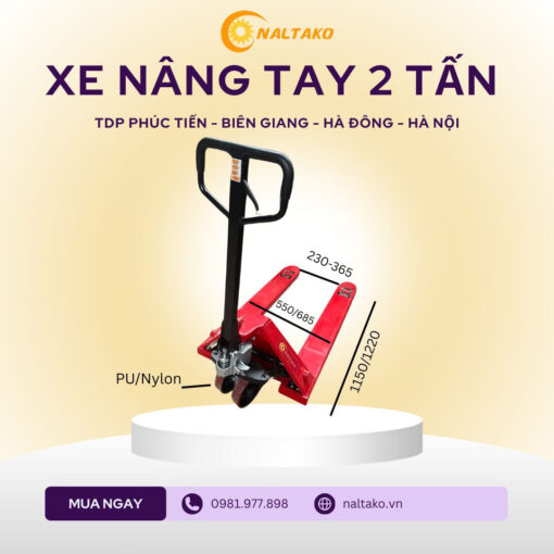 Xe Nâng Tay 2 Tấn