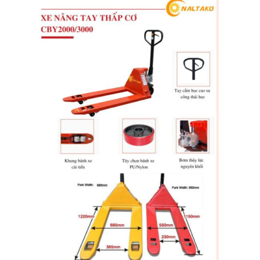 Xe Nâng Tay 3 Tấn 4
