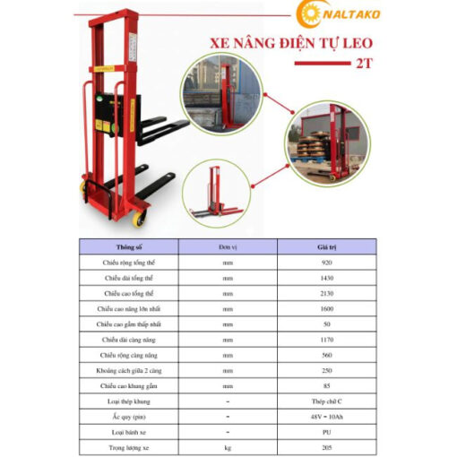 Xe Nâng Tay Cao Tự Leo 2